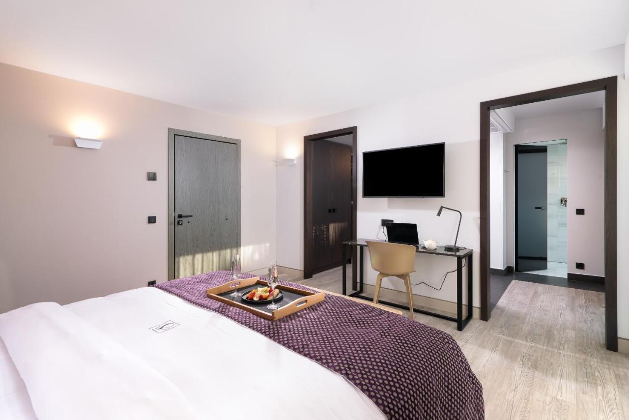 S Hotel Boutique Szaloniki Kültér fotó A room at the hotel
