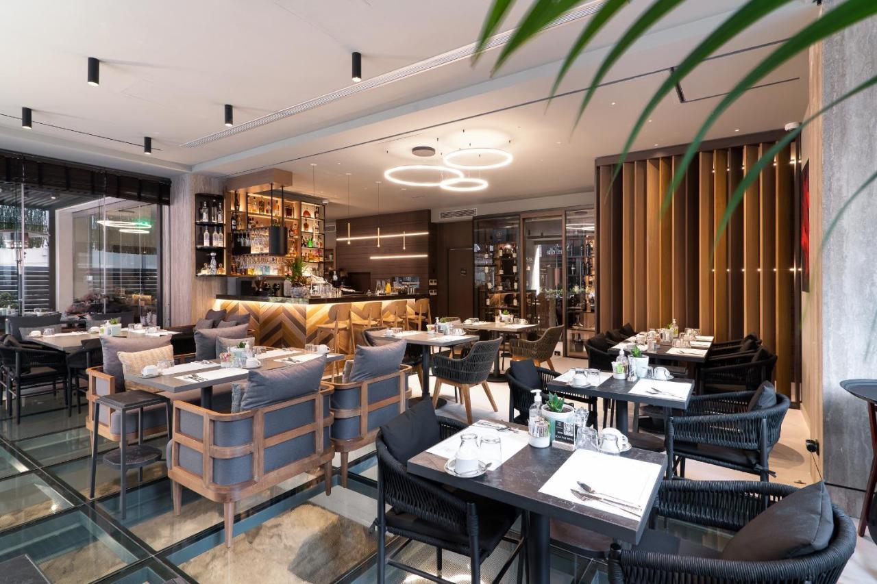 S Hotel Boutique Szaloniki Kültér fotó Restaurant
