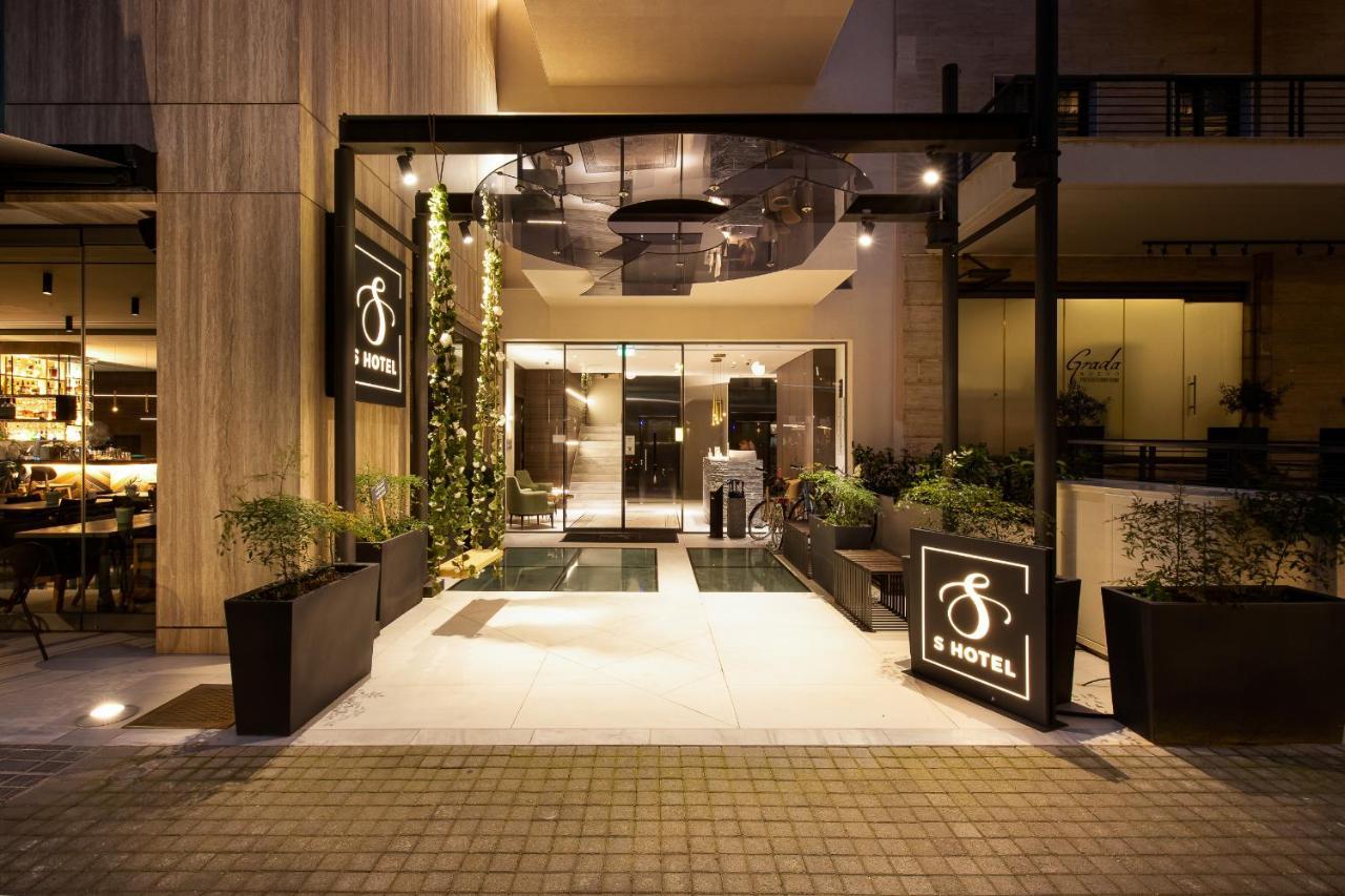 S Hotel Boutique Szaloniki Kültér fotó Entrance of 25hours Hotel