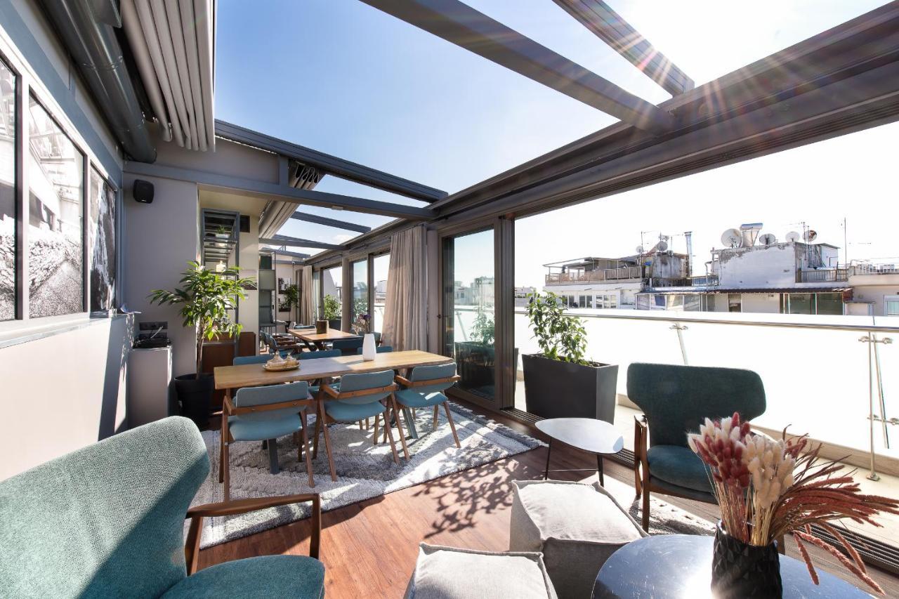S Hotel Boutique Szaloniki Kültér fotó The Sky Bar