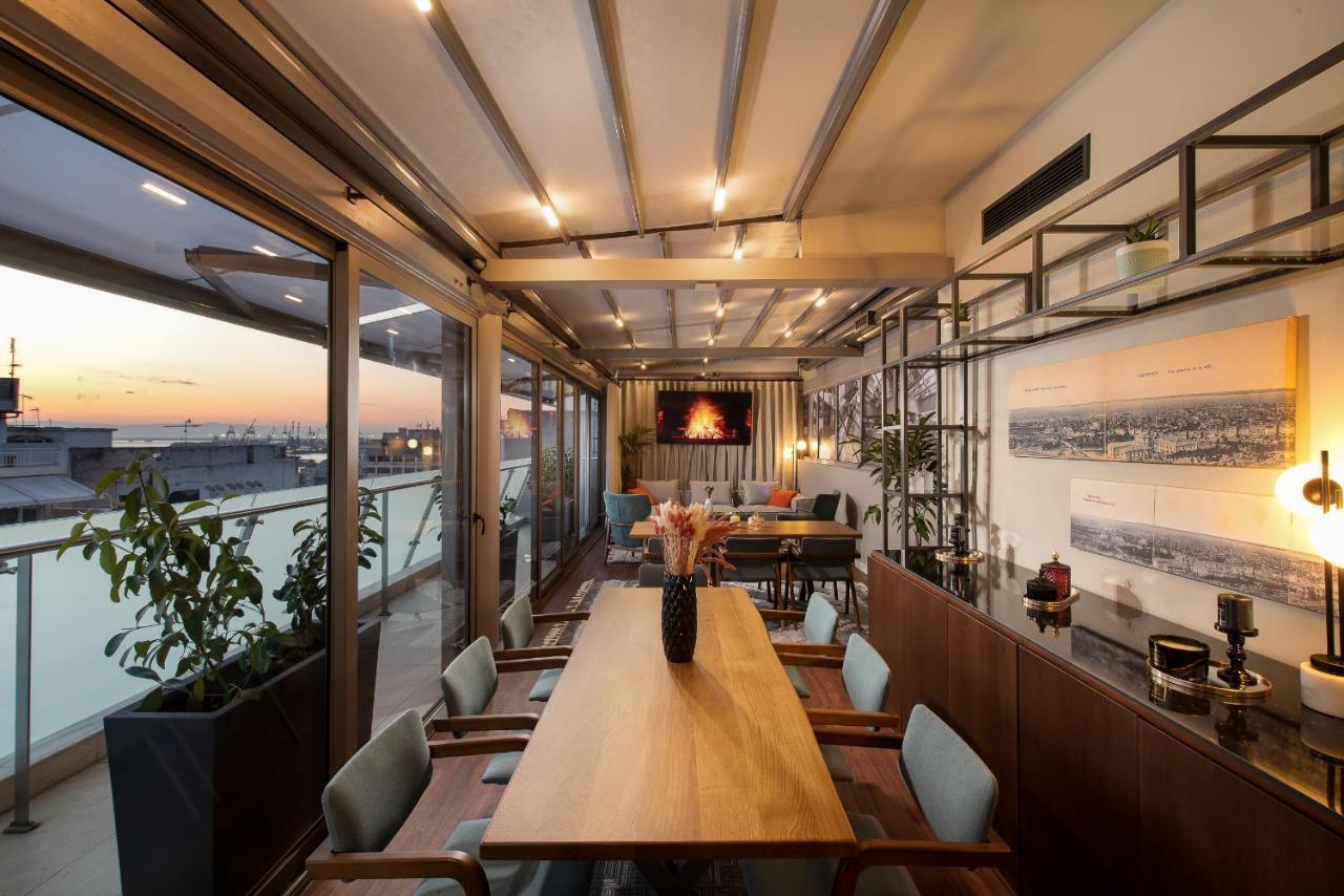 S Hotel Boutique Szaloniki Kültér fotó The Sky Bar