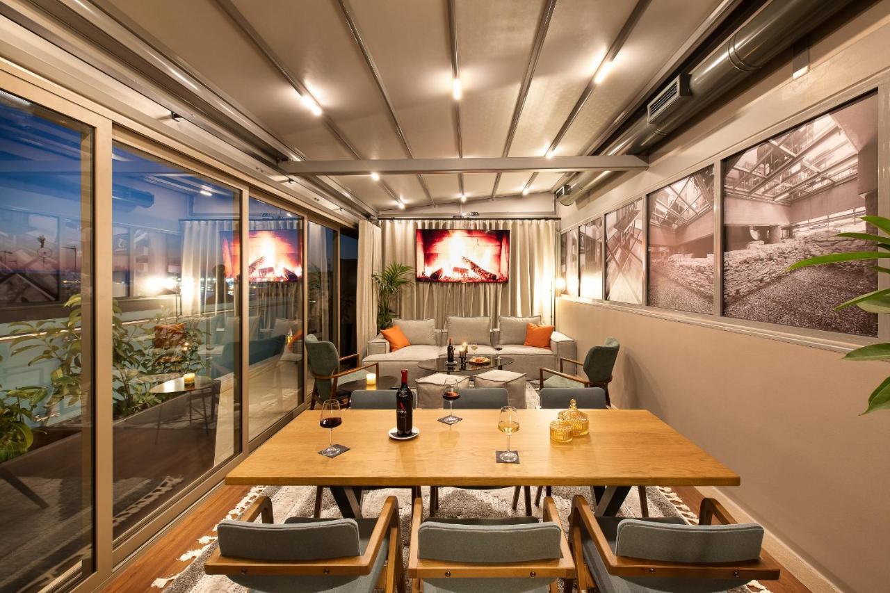 S Hotel Boutique Szaloniki Kültér fotó The Sky Bar